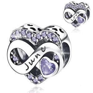 Pandora June Heart Charm